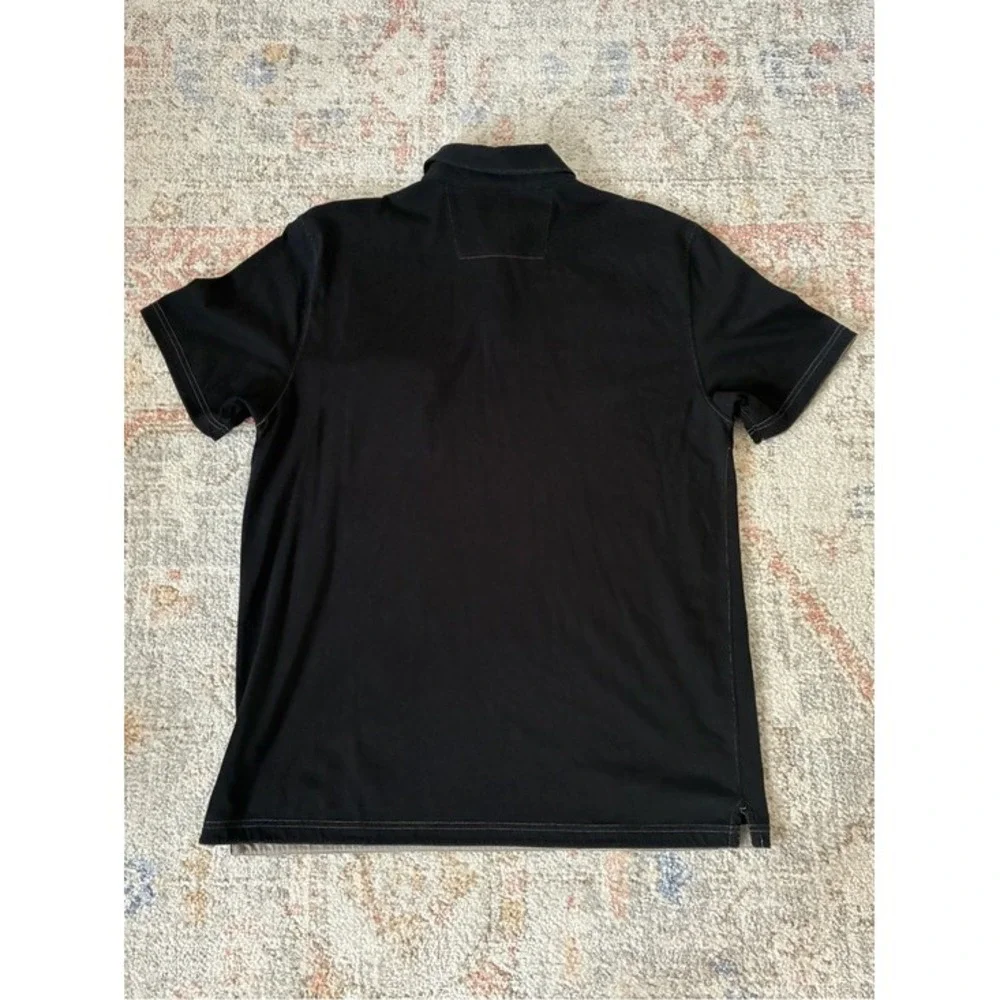Old Money Banana Republic Luxury Touch Polo Contrast Stitching Size L